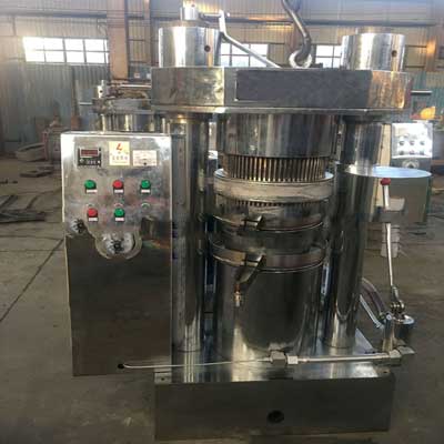 全自動液壓榨油機實拍圖 全自動液壓榨油機實拍圖